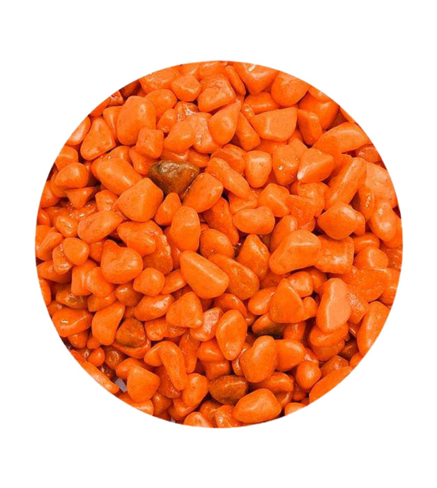 Pebbles Orange( Small) - 1/2 kg