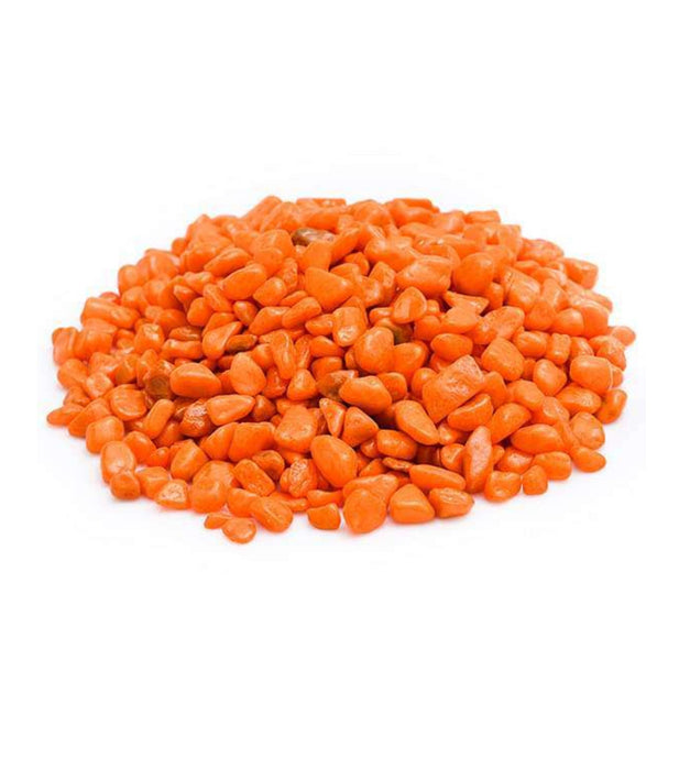 Pebbles Orange( Small) - 1/2 kg