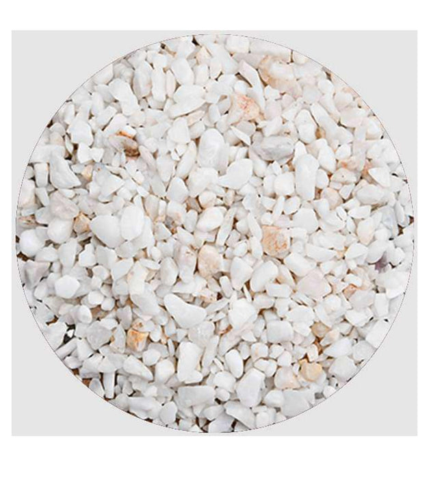 Marble Chips White  (Small) - 1/2 kg