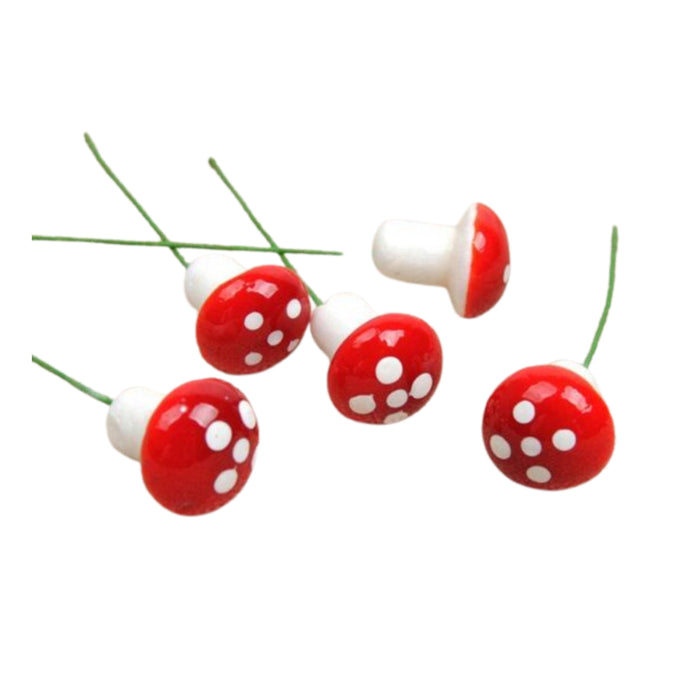 Pin mushrooms Miniature 5 pcs