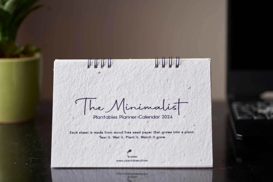 The Minimalist | Plantables Planner-Calendar 2024