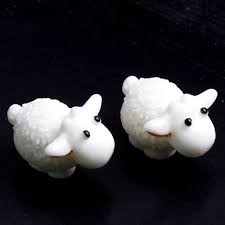 Miniature Sheep (Set of 2)