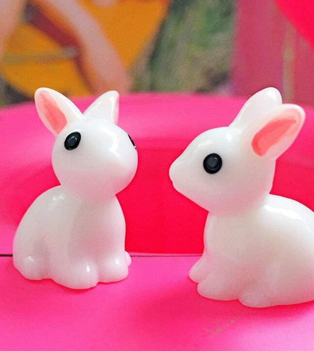 Rabbit plastic miniature Toys