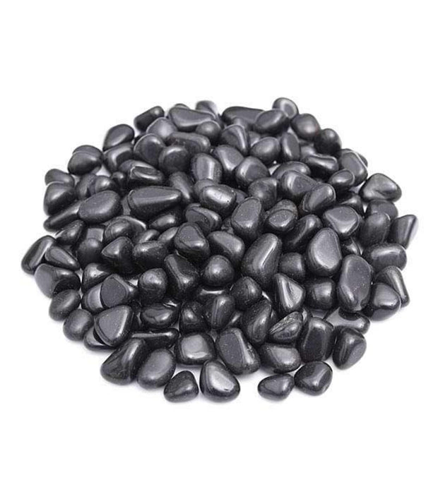 Granite Pebbles (Black) - 1/2 kg