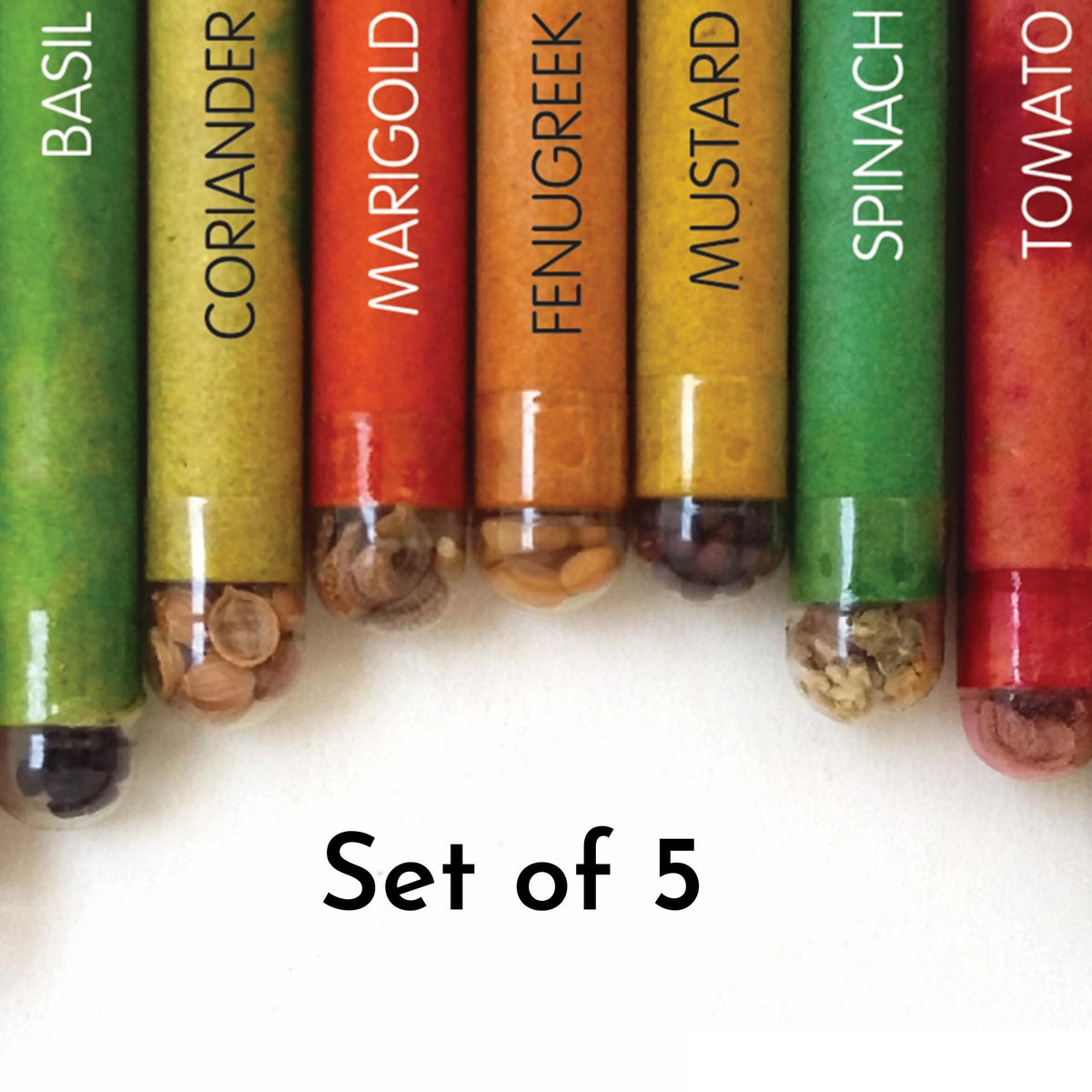 Plantable Seed Colored Pencil Set - 10 Colored Pencils – Bears for